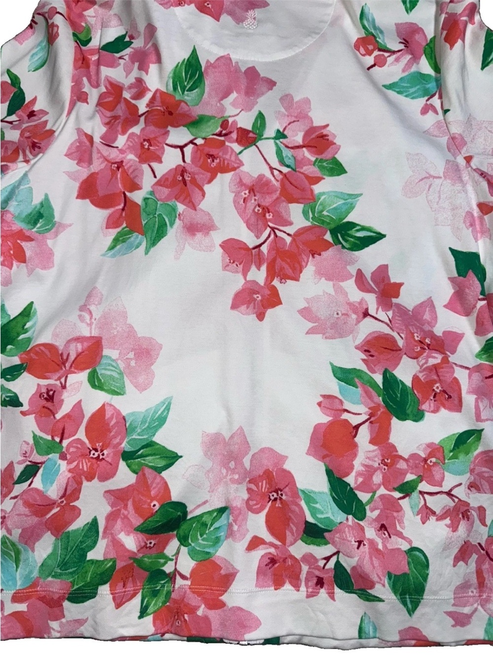 Tommy Bahama Pink & Green Floral Bomber Jacket - Picture 7 of 9